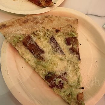 Miami Slice - Leeks and bacon pizza - Pizza Near Me - Las Vegas, Nevada