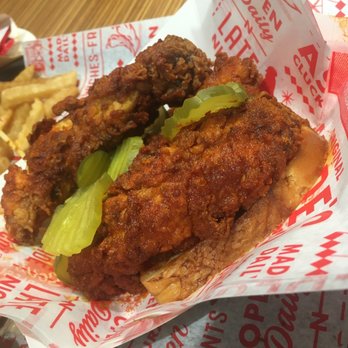 Clyde's Hot Chicken - Tenders are pretty massive - Chicken Shop Near Me - Montclair, California
