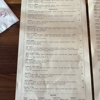 Alejandro's - Menu may 2024 - Mexican Near Me - Monterey, California