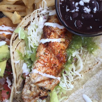 Pacific Catch - Spiced Mahi-Mahi taco with lime crema - Seafood Near Me - Campbell, California
