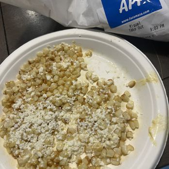 Tacomasa - Corn in a cup. - Tacos Near Me - El Segundo, California