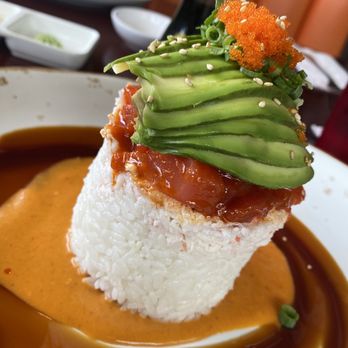 Chitose Sushi - Ahi Tower Roll - Sushi Bars Near Me - Atascadero, California Chitose Sushi - Ahi Tower Roll - Sushi Bars Near Me - Atascadero, California