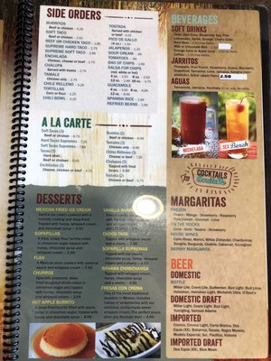 Menu photo 3 Guadalajara Mexican Restaurant York, PA