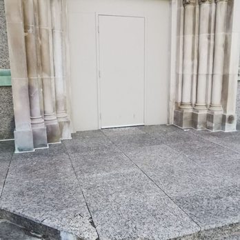 Cathedral of The Transfiguration - Almost all the marble stone floor is cracked or badly damaged - Churches Near Me - Markham, Ontario