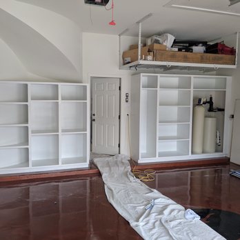 From the Ground Up - Completed garage storage shelving - General Contractors Near Me - Round Rock, Texas From the Ground Up - Completed garage storage shelving - General Contractors Near Me - Round Rock, Texas