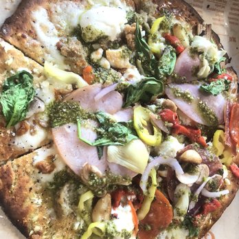 Blaze Pizza - Keto pizza with garlic pesto $15.57 - Pizza Near Me - San Francisco, California Blaze Pizza - Keto pizza with garlic pesto $15.57 - Pizza Near Me - San Francisco, California