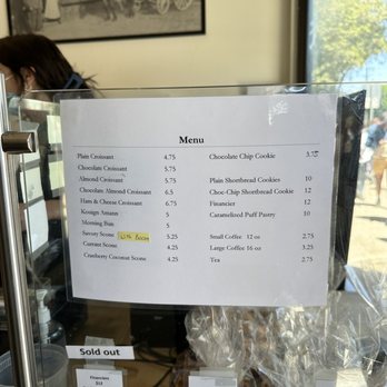 Arsicault Bakery - Menu - Bakeries Near Me - San Francisco, California