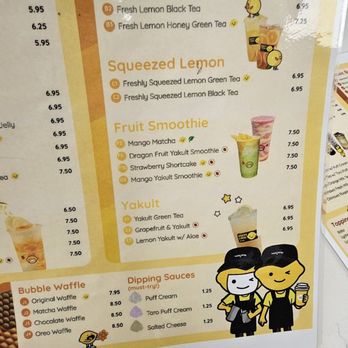 Happy Lemon - Boba menu - Bubble Tea Near Me - Vacaville, California