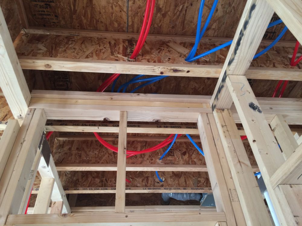 Slide of Start new plumbing