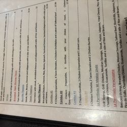 Mi Mexico Lindo - Menu 2