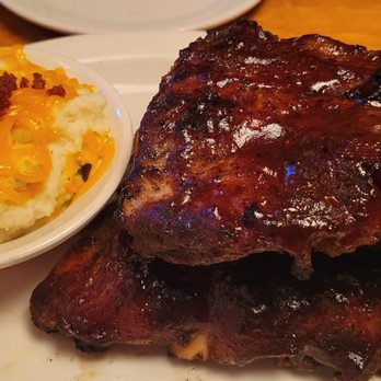 Texas Roadhouse - Loaded mashed potatoes and ribs - Steakhouses Near Me - Orlando, Florida Texas Roadhouse - Loaded mashed potatoes and ribs - Steakhouses Near Me - Orlando, Florida