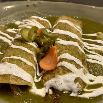 Ancho & Agave - Mesquite-smoked chicken enchilada - Cocktail Bars Near Me - Omaha, Nebraska Ancho & Agave - Mesquite-smoked chicken enchilada - Cocktail Bars Near Me - Omaha, Nebraska