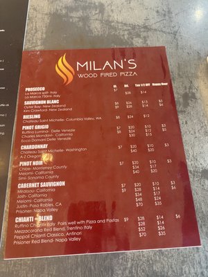 Menu photo 3 Milan’s Wood Fired Pizza Hammond, LA Menu photo 3 Milan’s Wood Fired Pizza Hammond, LA