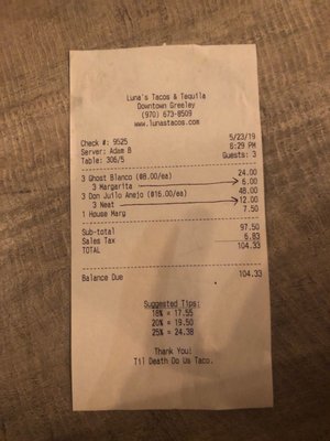 Lunas Tacos & Tequila Greeley by null