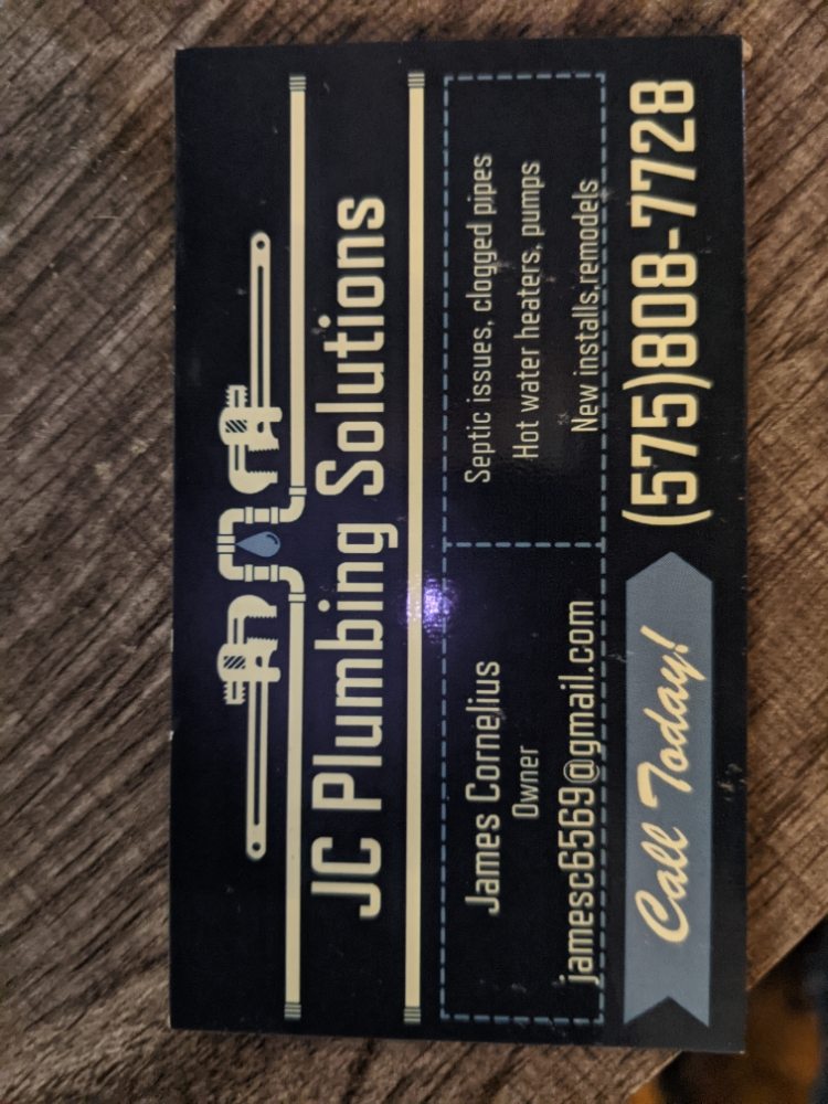 Slide of JC  Plumbing Solutions