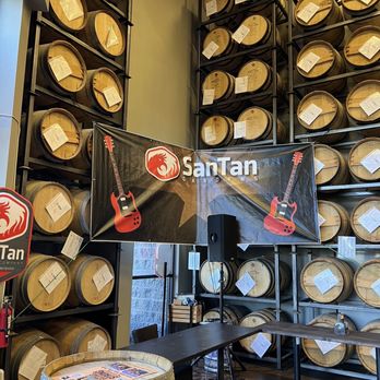 SanTan Gardens  - barrels of beer - Beer Tours Near Me - Chandler, Arizona