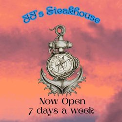 JJ's Steakhouse - NOW OPEN 7 DAYS A WEEK