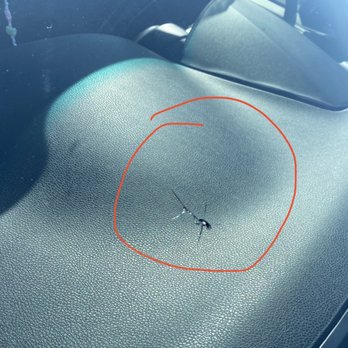 JVS Auto Glass Services - Chip/crack on the front windshield - Auto Glass Services Near Me - San Jose, California
