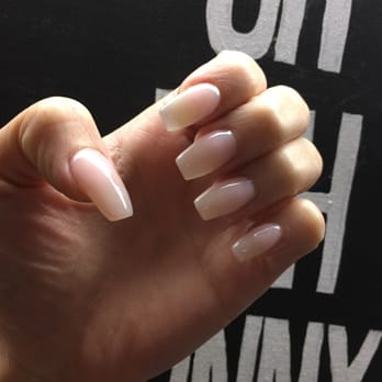 Minh Ly's Nails - Coffin style pale nude/ pink done by minh - Nail Salons Near Me - Santa Barbara, California Minh Ly's Nails - Coffin style pale nude/ pink done by minh - Nail Salons Near Me - Santa Barbara, California