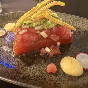 Crab and Fin - Yellowfin Tuna Tartare - Seafood Near Me - Sarasota, Florida Crab and Fin - Yellowfin Tuna Tartare - Seafood Near Me - Sarasota, Florida