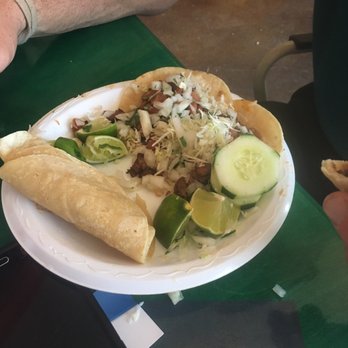 Taqueria Mis Amigos - Carne asada street tacos. The extra rolled tortillas were from the barbecoa - Mexican Near Me - Queen Creek, Arizona Taqueria Mis Amigos - Carne asada street tacos. The extra rolled tortillas were from the barbecoa - Mexican Near Me - Queen Creek, Arizona
