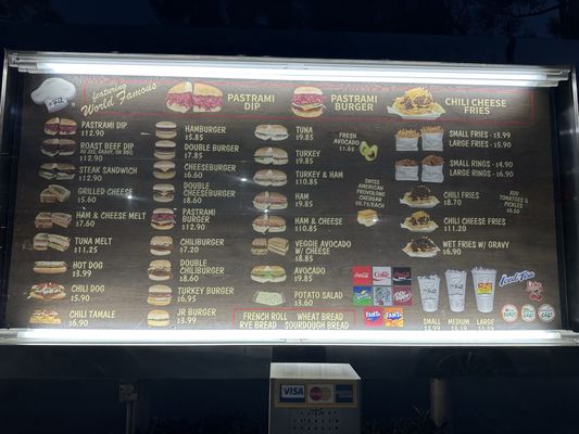 Menu photo 1 The Hat Brea, CA