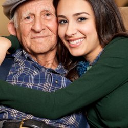 Perfect Fit Home Care - Happy Client with his granddaughter