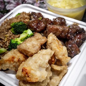 Pacific Fresh Food Market - Combo meal: fish, pork ribs, fried rice, corn soup. $10.99 - Grocery Near Me - Pickering, Ontario
