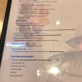 Off the Hook Bar & Grill - Wine list - American Near Me - Newport, Oregon Off the Hook Bar & Grill - Wine list - American Near Me - Newport, Oregon