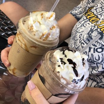 Paint Perfection - Caramel Frappuccino and a Mocha Frappuccino - Coffee & Tea Near Me - El Campo, Texas