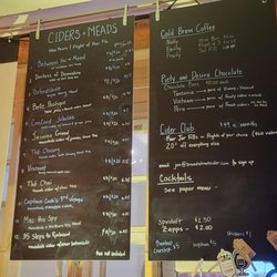 Broad Street Cider & Mead - Order boards 7.7.22