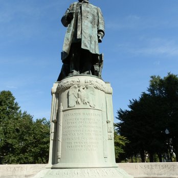 University Park - Benjamin Harrison by Henry Charles (1908) - Parks Near Me - Indianapolis, Indiana University Park - Benjamin Harrison by Henry Charles (1908) - Parks Near Me - Indianapolis, Indiana