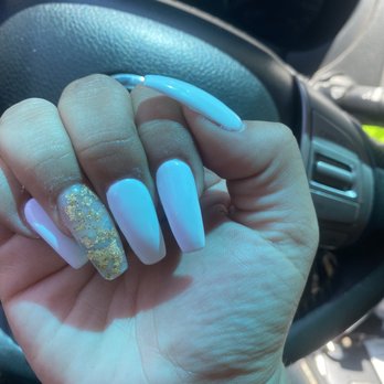 Pretty Nails - Not even the same size there too thick - Nail Salons Near Me - Fremont, California