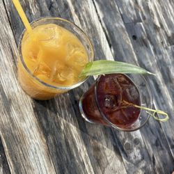 The Bistro on 2nd - Cherry Old Fashioned & Pineapple Mojito