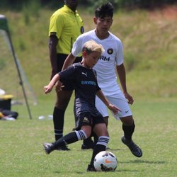 His time at KSA. Notice the size difference.