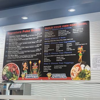 Fresh Poke & Bubble Tea - Menu - Poke Near Me - Temple, Texas Fresh Poke & Bubble Tea - Menu - Poke Near Me - Temple, Texas