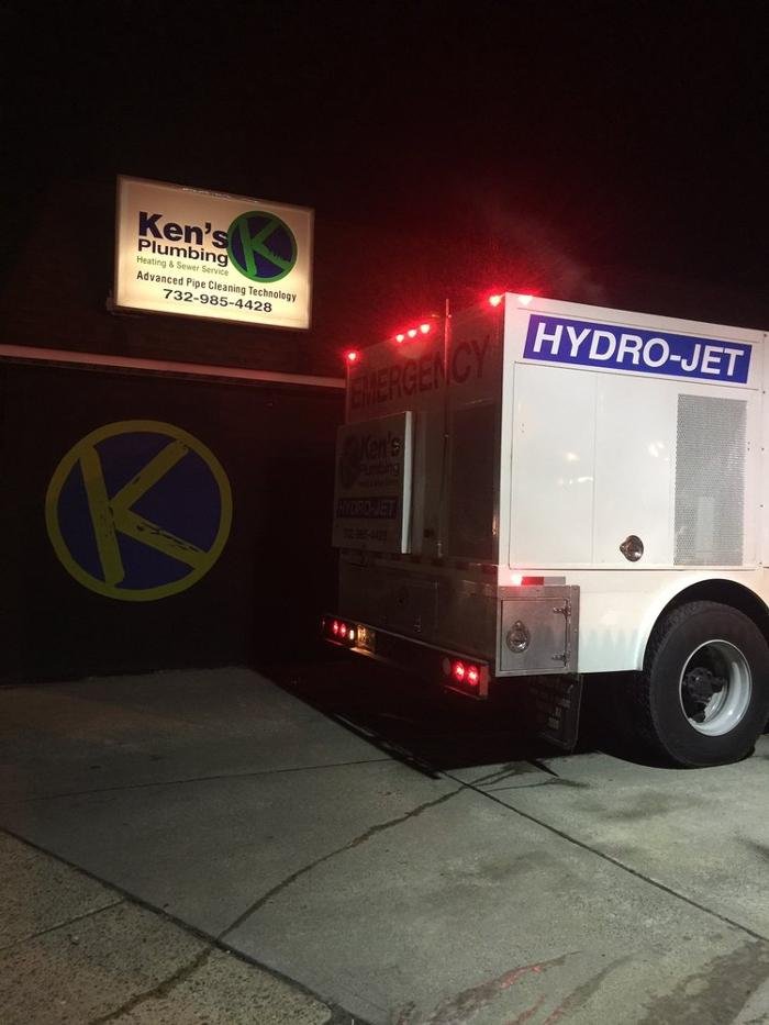 Slide of Ken's Plumbing, Aaron Sewer, Casper Heating