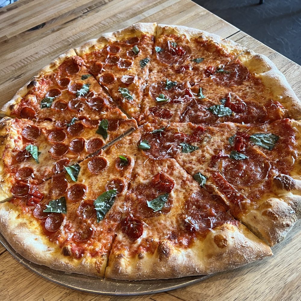 Via Della Slice Shop - Half Pepperoni Pizza half Phoenix Pizza - Pizza Near Me - Phoenix, Arizona Via Della Slice Shop - Half Pepperoni Pizza half Phoenix Pizza - Pizza Near Me - Phoenix, Arizona