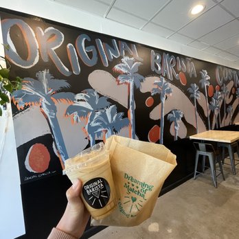 Original Barista - Espresso w vanilla and oat milk - Coffee & Tea Near Me - Costa Mesa, California Original Barista - Espresso w vanilla and oat milk - Coffee & Tea Near Me - Costa Mesa, California