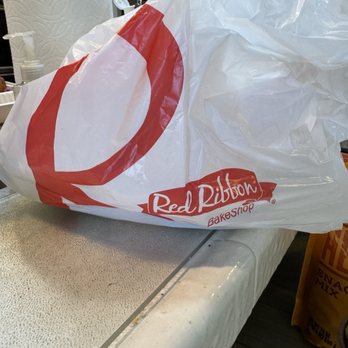 Red Ribbon Bakeshop - Bag - Bakeries Near Me - Milpitas, California