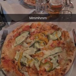 Osteria Cà Nova - Grilled veggie pizza