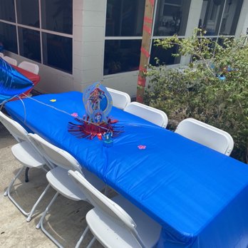 Port-A-Party - The chairs fit our foldable table perfect and offer a clean uniformed look. - Party Equipment Rentals Near Me - Cocoa, Florida