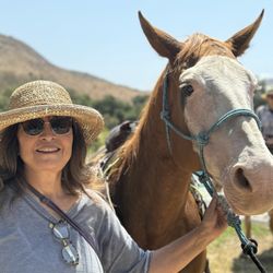 Baja By Horse - With my steed.