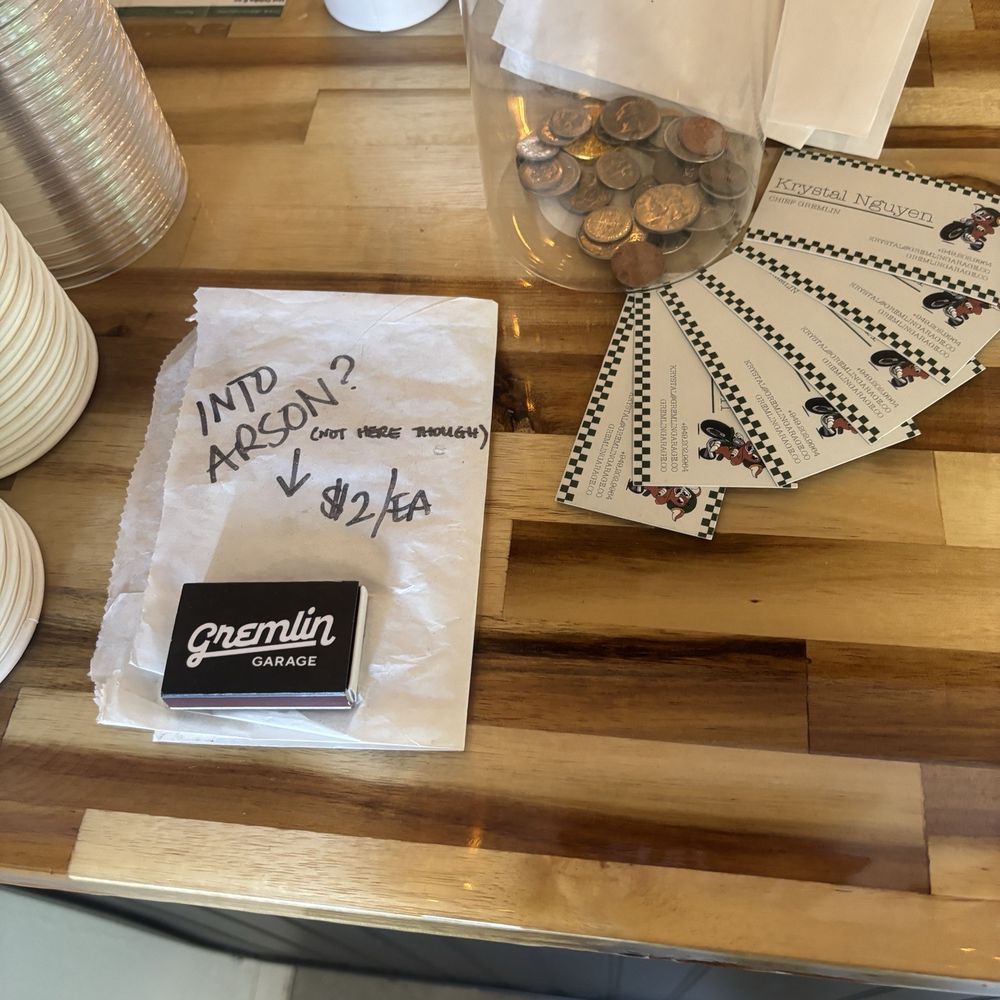 Gremlin Garage - Coffee & Tea Near Me - Costa Mesa, California Gremlin Garage - Coffee & Tea Near Me - Costa Mesa, California