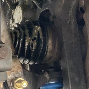 Mavis Discount Tire - Another pic of the same boot and missing grease fitting on lower control arm. - Auto Repair Near Me - Catskill, New York Mavis Discount Tire - Another pic of the same boot and missing grease fitting on lower control arm. - Auto Repair Near Me - Catskill, New York