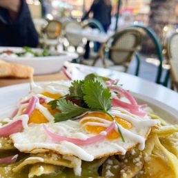 Green Chilaquiles