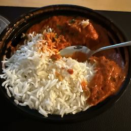 Butter Chicken Rice Bowl Butter Chicken Rice Bowl