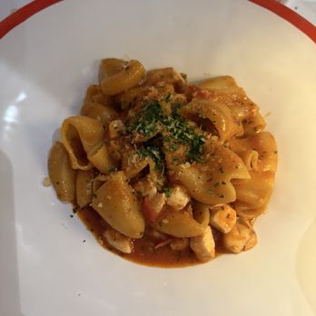 Otto & Pepe - PACCHERI CON BRANZINO - Desserts Near Me - Miami, Florida Otto & Pepe - PACCHERI CON BRANZINO - Desserts Near Me - Miami, Florida