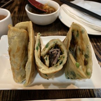 Dumpling Cafe - Beef Scallion Pancakes - Taiwanese Near Me - Boston, Massachusetts