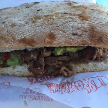 Tortas Wash Mobile - Torta de Asada with mayonnaise and aguacate. - Street Vendors Near Me - Tijuana, BCN Tortas Wash Mobile - Torta de Asada with mayonnaise and aguacate. - Street Vendors Near Me - Tijuana, BCN